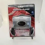 Vtg Jenson Portable Cassette Player SC-6 Retro Stereo Headphone Marty McFly PROP