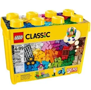 【LEGO 樂高】磚星球〡10698 經典系列 大型創意拼砌盒桶 LEGO® Large Creative Brick Box
