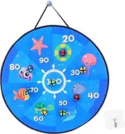 GANAZONO Fun Game for Kids Double-Sided Target Throwing Plate Educational Board for Hand-Eye Coordination