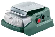 Metabo POWERMAXXPA12LEDUSB - 12V Powermaxx LED-USB Cordless Power Adaptor (Tool Only)