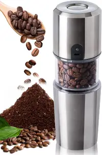 在飛比找樂天市場購物網優惠-【日本代購】G-LIFE 充電式 磨豆機 咖啡研磨機 G-L