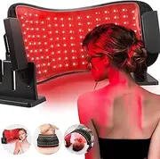 [LuxRenew Max] Multifunction Red Light Therapy for Body and Face, 850nm Near-Infrared Light Therapy LED Mask Facial Body Beauty Equipment for Skin Care at Home