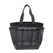 Mesh Shower Caddy Portable for College Dorm Large Bathroom Tote Bag Durable with