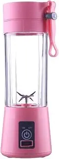Mini Portable Electric Fruit Juicer USB Rechargeable Smoothie Maker Blender Machine Sports Bottle Juicing Cup 380ml 2/4/6 Blades