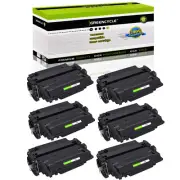 6PK High Yield CE255X Toner Fits For HP LaserJet Pro 500 MFP M521DW P3015x P3016