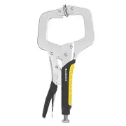 11-Inch C-Clamp Locking Pliers Premium Cr-V Construction Adjustable Metal Fac...