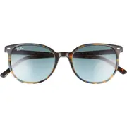 Ray-Ban 52mm Gradient Square Sunglasses in Yellow Havana/blue Grey at Nordstrom One Size