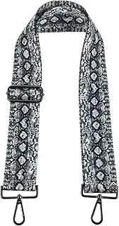 [Kisangel] Replacement Crossbody Bag Strap Wide Purse Strap for Handbags Lightweight Durable Clips Comfortable Flexible Use