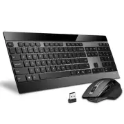 RAPOO Wireless Keyboard and Laser Mouse ComboMulti Device Bluetooth 4.0+3.0+2...