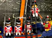 Playmobil Napoleonic Wars Custom Made Redcoat Soldiers - British Royal Marines!!