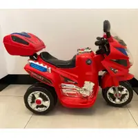 在飛比找蝦皮購物優惠-【二手】 紅色 兒童 幼兒 電動 摩托車 電動玩具車 迷你摩