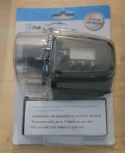 Brand New Automatic Fish Feeder Petco Preferred Easy Mount LCD Display