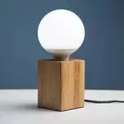Room Bohemian Home Decor Bulb Holder Lamp Base Wood Lamp Holder Lamp Stand Base