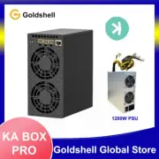 Goldshell KA BOX PRO 1.6T 600W Miner Encrypted KASPA Mining with 1200W PSU
