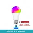Smart LED Bulb E27 WiFi/Bluetooth Dimmable RGBCW with App Control, Alexa & Googl