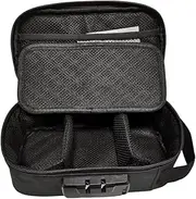 [Generic] Odour Proof Bag - Odour Resistant Travel Case | Zip Bag, Multi-Purpose Document Holder, Safe Organiser for Daily Storage, Personal Use, Holiday Pack, Discreet Carry, black, Siehe Beschreibung, See