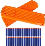 Little Valentine 2 Pack 18-Dart Quick Reload Clip and 40 Dart Refill Pack for Nerf N-Strike Elite Series (Orange)