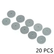 20Pcs 20mm Polishing Mounted Stone Grinding Wheel Bench Grinder Rotary Tool