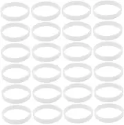 WESIEVYA Glow Dark Wristband Set 100pcs Silicone Bracelet for Boys and Girls Party Neon Light Present