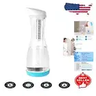 Stylish and Safe Glass Water Filter Pitcher - 40 Second Fill-Up, Eco-Friendly