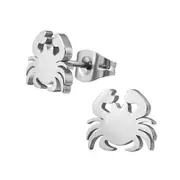 Surgical Steel Crab Stud Earrings