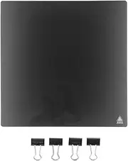 PerGar 3D Printer Platform Strong Adhesion Heat Resistant Easy Mold Removal 3D Printer Tempered Glass Bed Print Bed Surface Consumable Printing Platefor Ender 6, 290x290x4mm