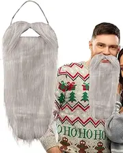 Fake Beard | Realistic False Costume Beard Mustache For Men - Male False Beard Supplies For Halloween, Christmas, Masquerade And Stage Performance