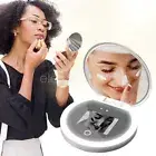 Compact Mirror w/ UV Camera Sunscreen Test Pocket Handheld Mirror Cosmetic CN