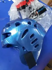 WINNERS ZONE Martial Arts Karate Tae Kwon Do Sparring Headgear Blue Medium