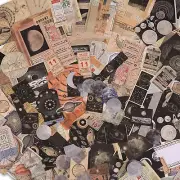 Scrapbook Supplies Pack (200 Pieces) for Art Journaling Bullet Junk Journal Supp