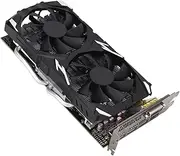 RX 580 Graphics Card, 8GB GDDR5 DisplayPort Gaming Graphics Card 256bit PC Gaming Video Graphics Card, 1284MHz GPU, 16 PCI Express 3.0, 3 X