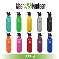 在飛比找Yahoo奇摩購物中心優惠-美國Klean Kanteen 窄口不鏽鋼水瓶(800ml)