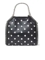 Stella Mccartney Chainlink Stud Design Shoulder Bag