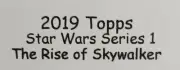 2019 Topps Star Wars Rise Skywalker S 1 008 Zorii Bliss 11/25 Gold