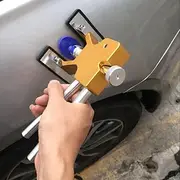 Car Dent Puller Kit – Paintless Dent Repair Tool, Body Dent Removal Kit with Puller Tabs, Mats for Minor Auto Damage Fix