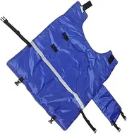 Calf Thermal Vest Winter Coats Winter Blanket Calf Winter Warmth Coat Calf Protection Blanket Waterproof Calf Blanket Calf Belly Protection Blanket Sheep Blanket Linoleum Blue