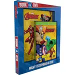 漫威 MARVEL 復仇者聯盟 AVENGERS  英文 原文 繪本 DVD 組 MIGHTY STORYBOOK