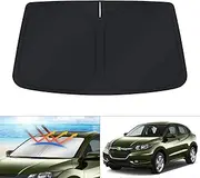 KUST Windshield Sun Shade for Honda HR-V 2016 2017 2018 2019 2020 2021 2022 HRV Sunshade Window Sun Visor Protector Foldable Blocks UV Rays Keep Your Car Cooler
