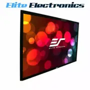 ELITE SCREENS R106WH1-A1080P2 106" FIXED ACOUSTICALLY TRANSPARENT PROJECTOR 16:9