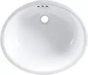 undermount bathroom sink oval white american standard 16 3/4 ovalyn porcelain
