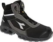 Diadora Utility Shark Mid S3S, safety boots , color: Black/Dark Grey , size: 41 EU