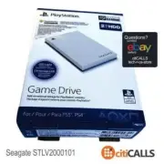 Seagate STLV2000101 External Hard Drive2TB Game Drive for PS5 USB 3 White Retail