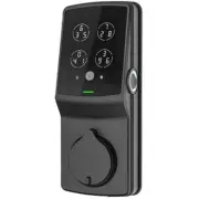 Lockly Secure Pro Smart Deadbolt Lock - Matte Black Fingerprint / Bluetooth /