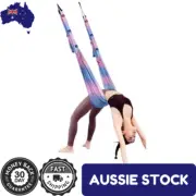 Yoga Stretching Strap Belt with Door Anchor, Flexibility Stretching for Aerial