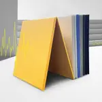 1 件自粘方形吸音板隔音隔熱吸音處理隔音吸音泡沫牆板方形吸音板