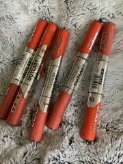 Set Of 5 Covergirl Outlast All Day Intense Lip Gloss 125 Sultry Spice