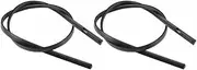 Car Roof Trim Molding Black Rubber Seal Strip Trim,Dust Proof&Weather Stripping for Windshield,Tailgate Adhesive Rubber Seal Strip for Sedan 2014-2018 Replacement Part 75556-02260 75555-02270
