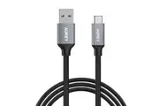 Aukey 1M Impulse Series Braided Cable USB-A to USB-C for Samsung Note8 MacBook