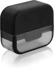 Microplane Garlic Cutter Ginger Wasabi Mill Black 5cm x 4cm x 10cm