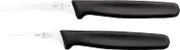 Mercer Culinary M12611 2 inch & 2.5 inch, Thai Fruit Carving Knife Set, Black